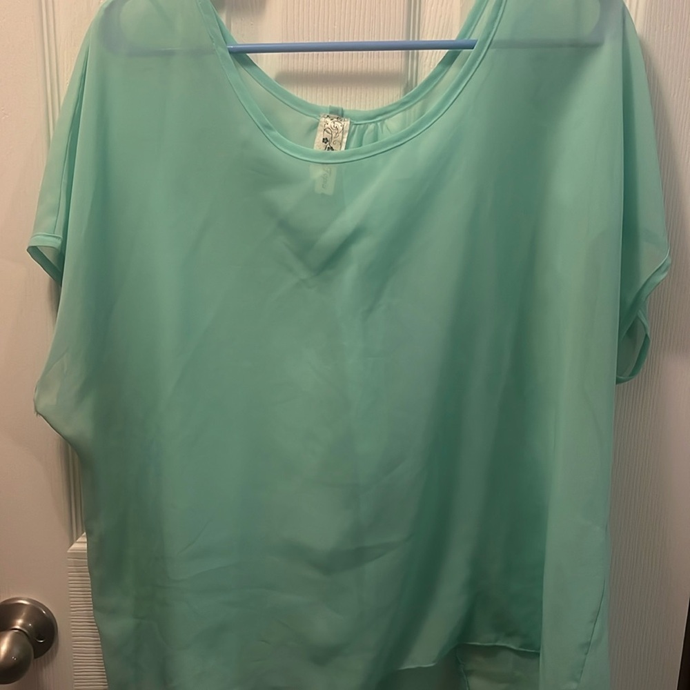 Sheer Cover Top